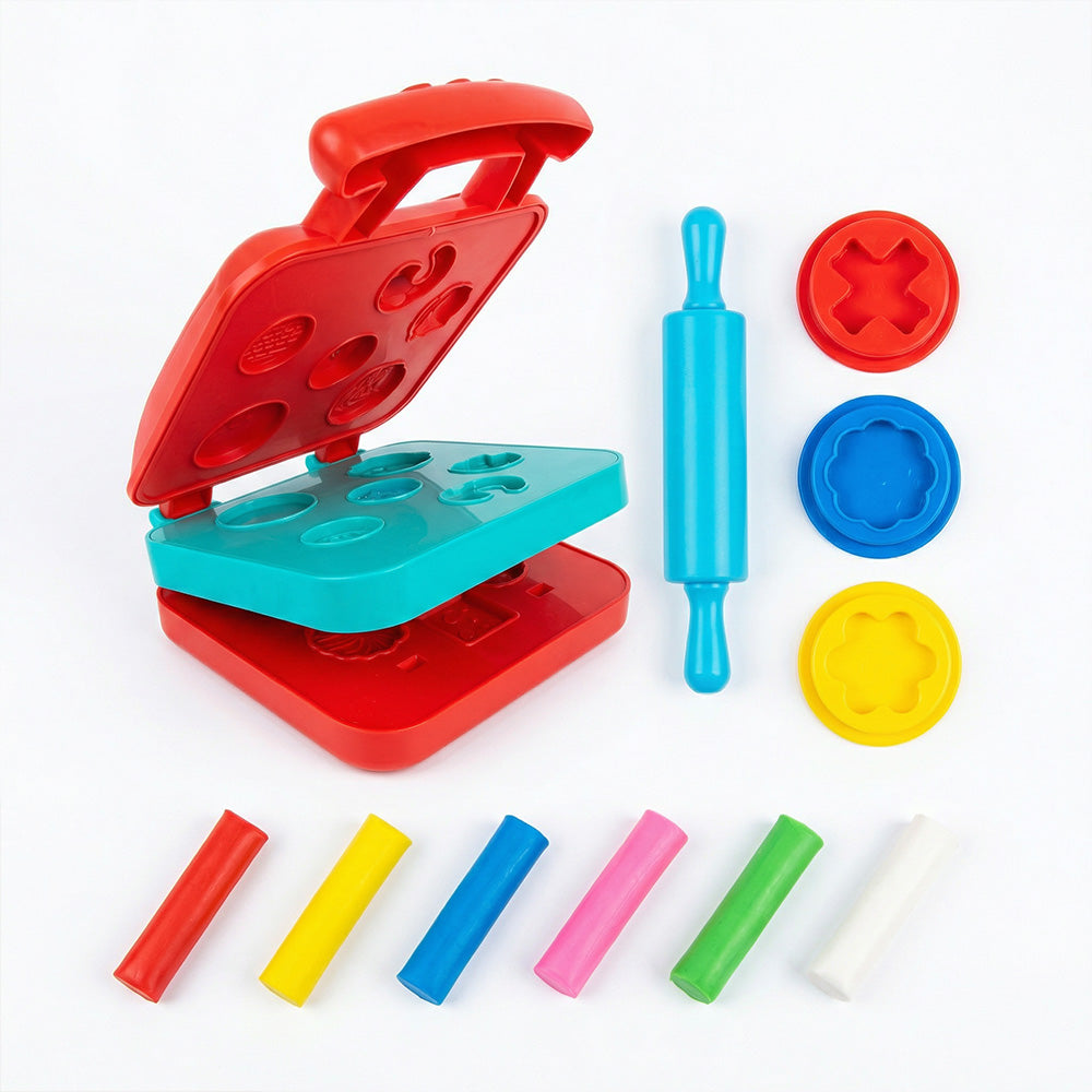 Educational color clay food maker toy for children 3 plus