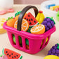 Children modeling clay toy set with tools and molds