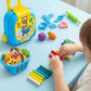 Kids Color Clay Food Playset with Suitcase – Creative Modeling Clay Toy for Children 3+ | Qatar
