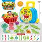 Color Clay Series toy set with tools and accessories 