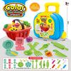 Color Clay Series toy set with tools and accessories 