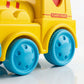 Kids color clay train playset with food molds