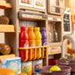 Kids kitchen playset with water system