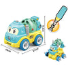 Kids DIY Assemble Cement Mixer Truck with Screwdriver – Build & Play Take-Apart Toy (21cm)