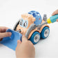 Kids DIY Take-Apart Bulldozer Loader Truck Toy with Screwdriver (23.5cm) – Construction Building Set