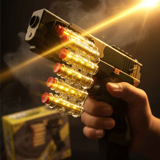 Kids Electric Foam Dart Blaster Toy (Camo) Rechargeable USB