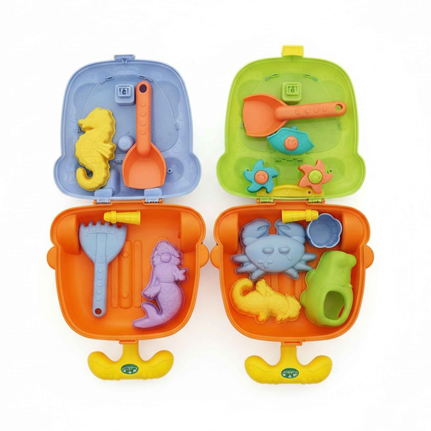 Elephant Sand Toy Suitcase Trolley Set – 8pcs (3+)