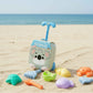 Koala Sand Toy Suitcase Trolley Set – 8pcs (Beach Toys)