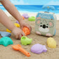 Koala Sand Toy Suitcase Trolley Set – 8pcs (Beach Toys)