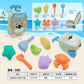 Koala Sand Toy Suitcase Trolley Set – 8pcs (Beach Toys)