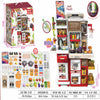 Children's toy kitchen set with accessories and packaging 