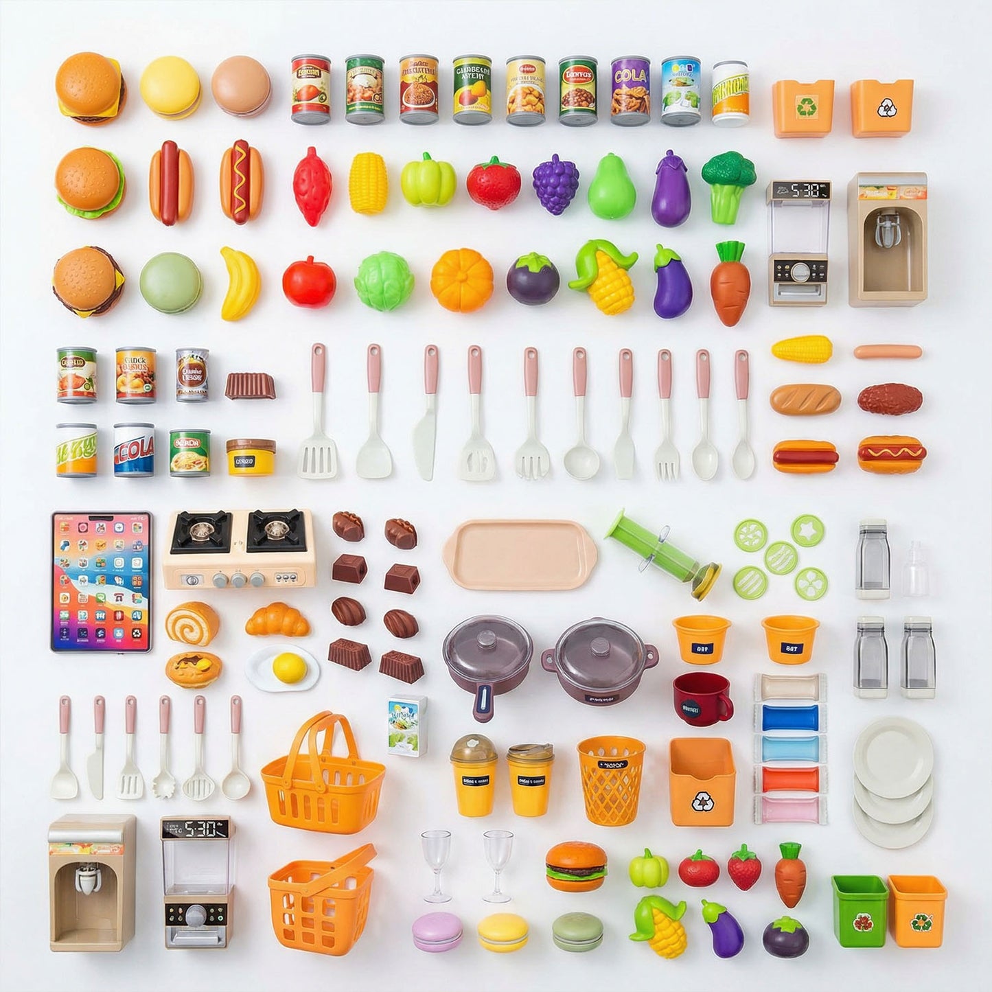 Interactive toy kitchen with water system