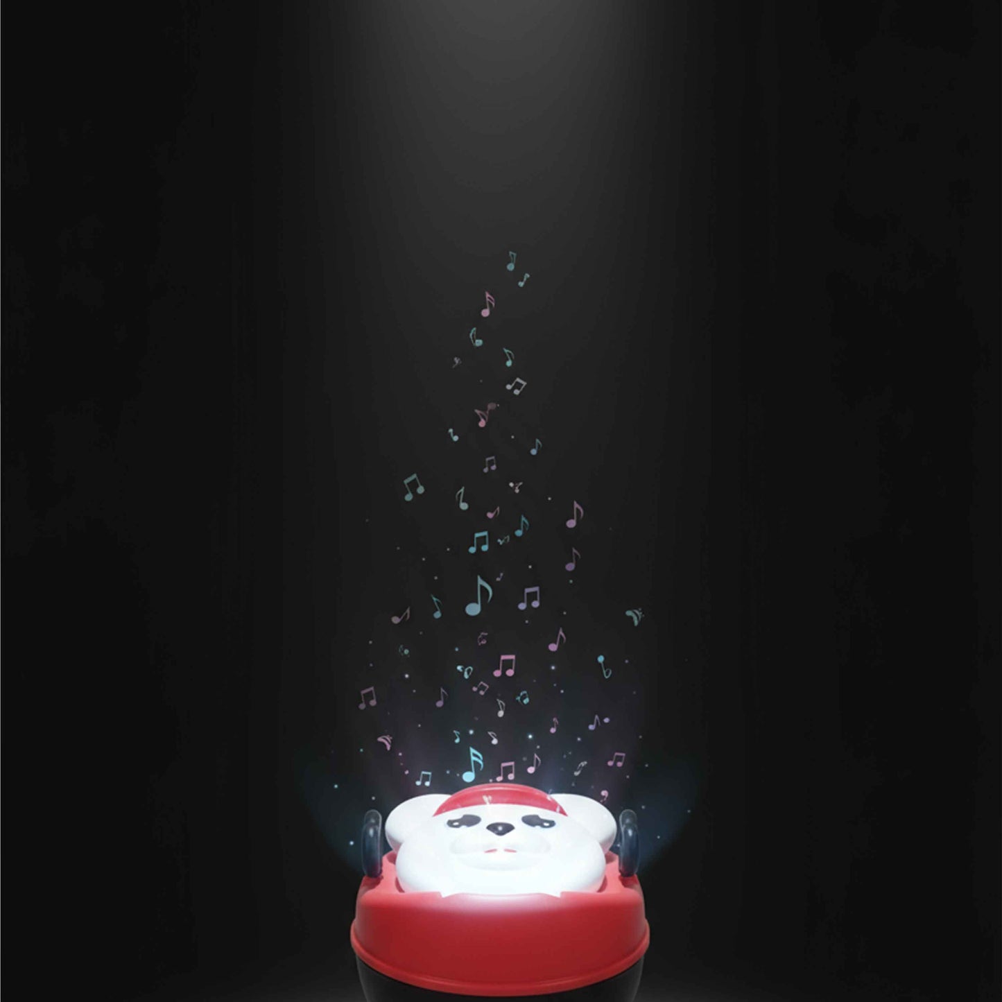 Children Music Toilet Potty Training Chair (Red/White Bear) – Light & Sound, Removable Bowl, 18M+, Max 45kg