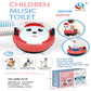 Children Music Toilet Potty Training Chair (Red/White Bear) – Light & Sound, Removable Bowl, 18M+, Max 45kg