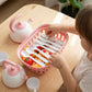 Kids picnic basket kitchen playset with food and utensils