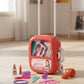 Kids Pretend Play Dressing Case Trolley Set 8pcs