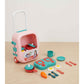 Kids Kitchen Play Set with Luggage Case – 14PCS Cooking Toy Set