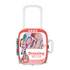 Kids Pretend Play Dressing Case Trolley Set 8pcs