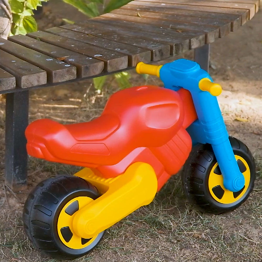 Moto Go Push & Go Motorcycle Toy – Kids Motorbike Vehicle Toy (Ages 3–7)