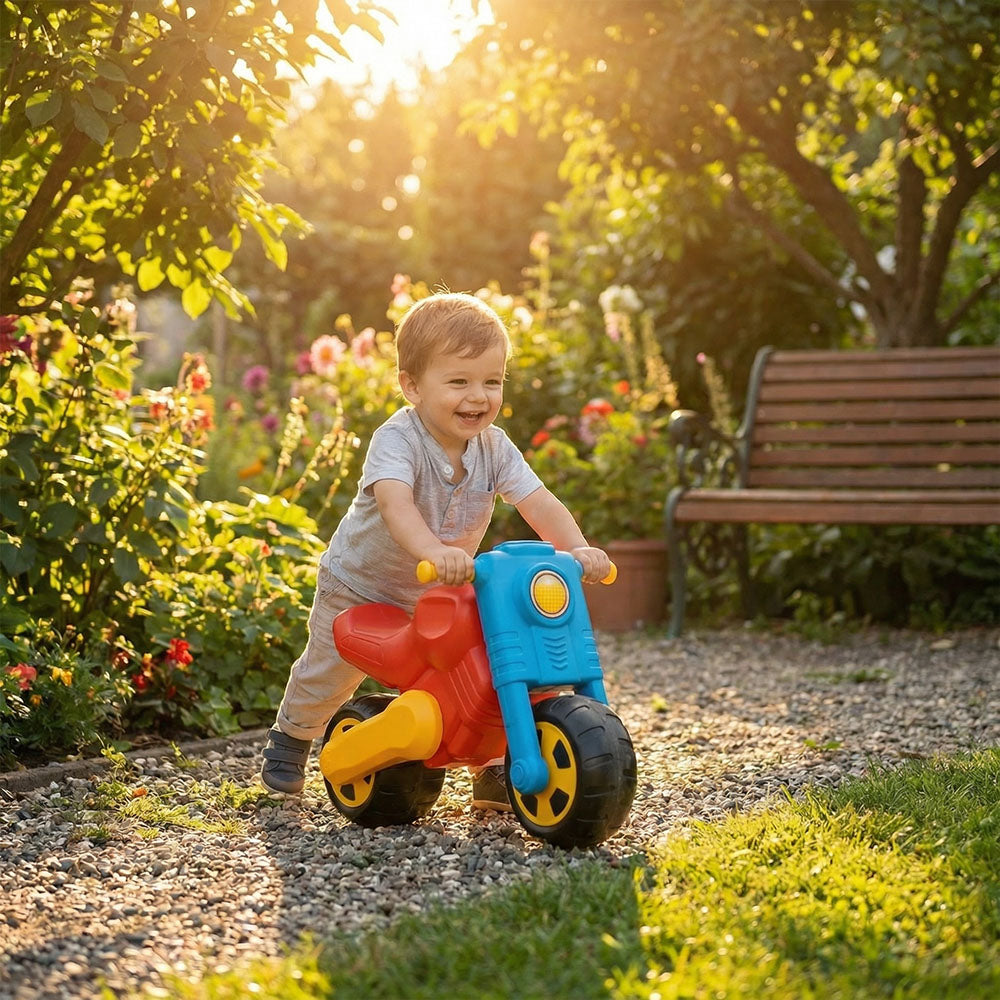 Push and go motorbike toy gift for kids ages 3–7