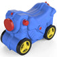Kids Ride-On Suitcase Travel Toy with Pull Strap