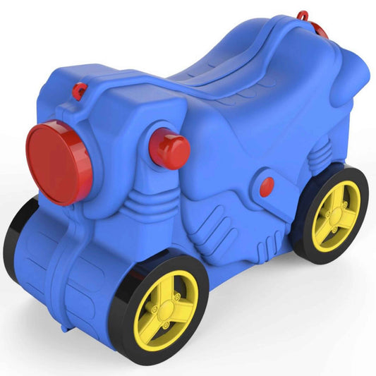 Kids Ride-On Suitcase Travel Toy with Pull Strap