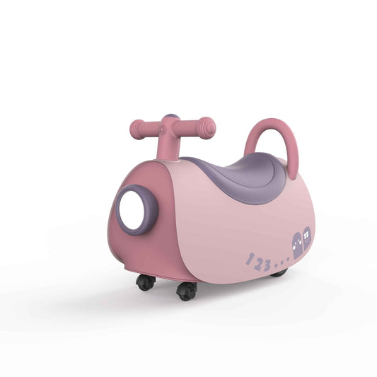 Kids Ride-On Walker – Motorcycle Seat Trolley Case (Multi-Color)