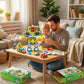 Colorful building blocks toy set ages 3+