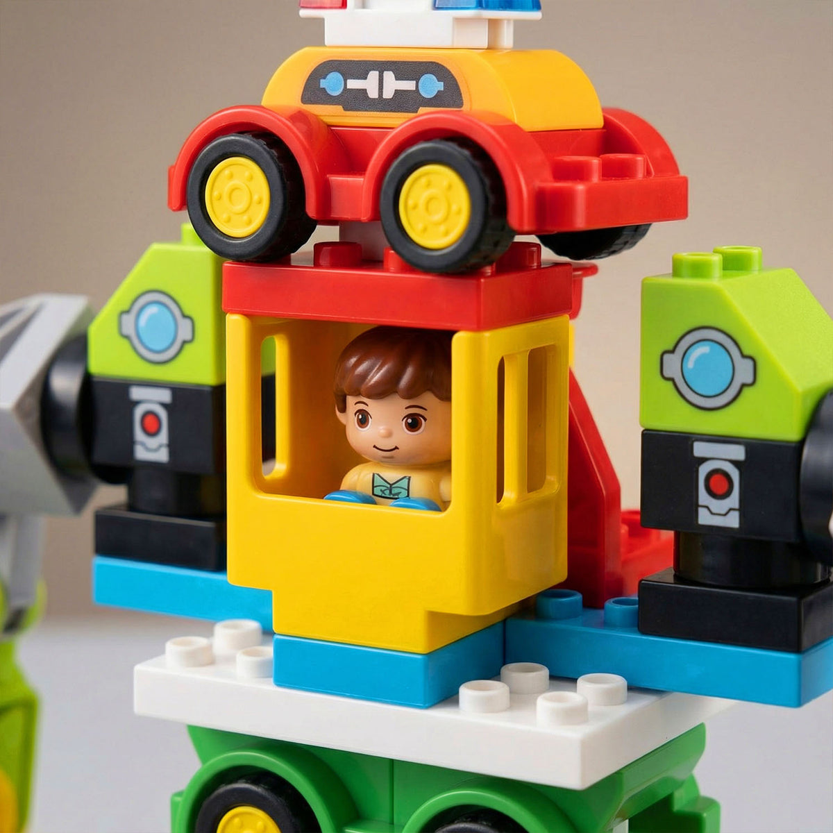 Robot car builder blocks set 85 pcs for kids