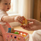 Toddler shopping cart toy for role play and educational play
