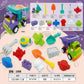 Kids Space Sand Toy Dump Truck Set – 13pcs (Big Truck)