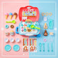 Portable ice cream role play toy for children