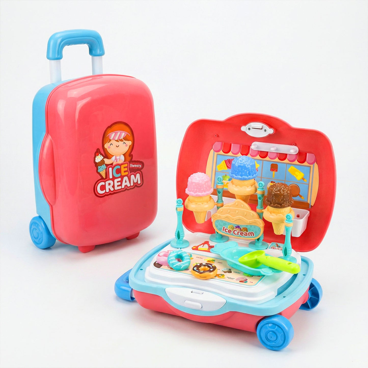 Sweets ice cream toy luggage playset