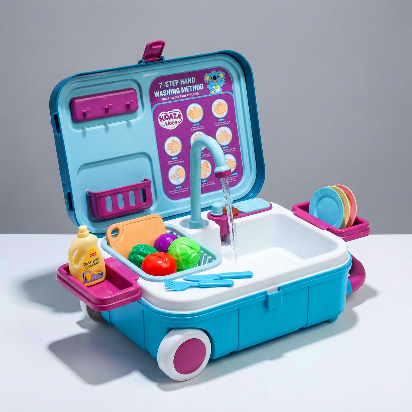 Role play kitchen wash basin toy for kids