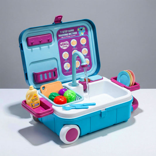 Role play kitchen wash basin toy for kids