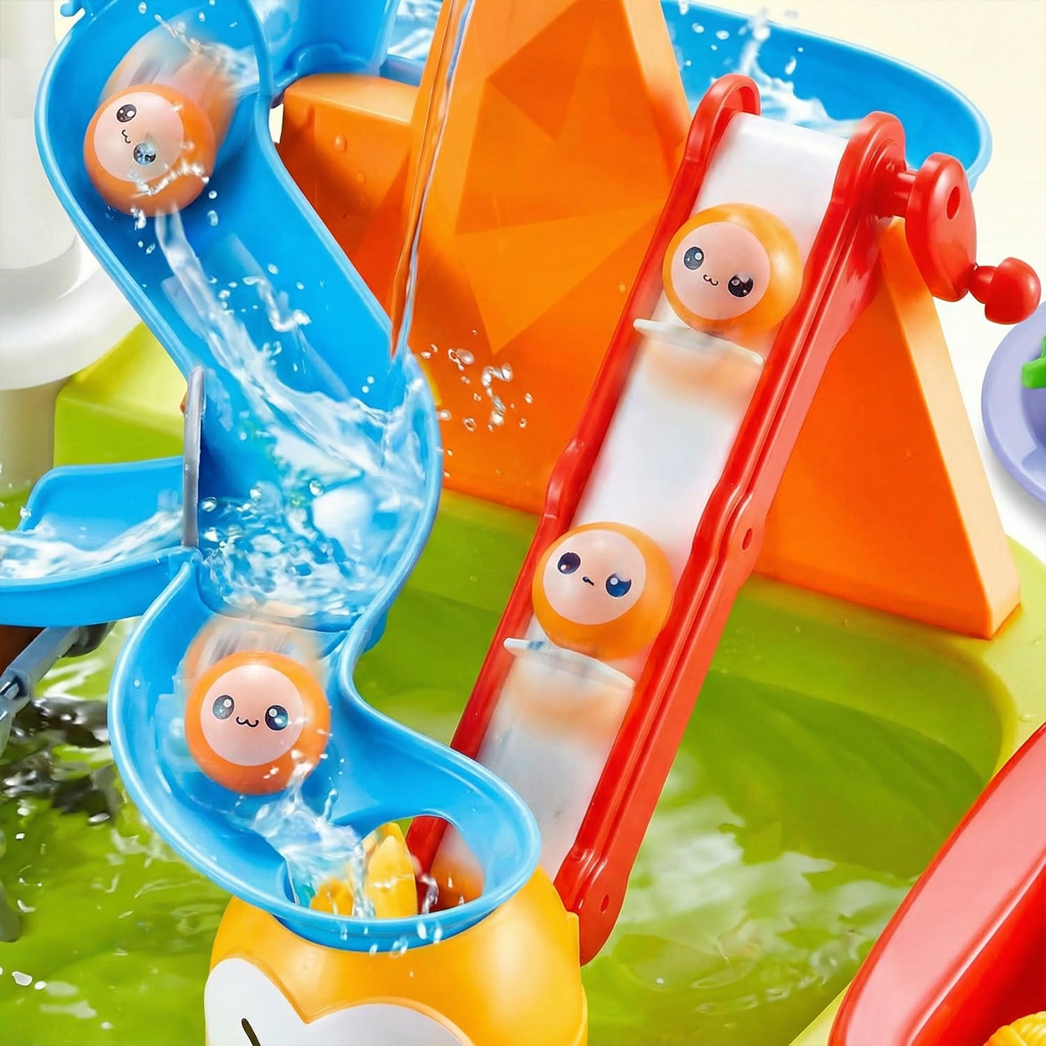 Kids fishing water play toy with accessories