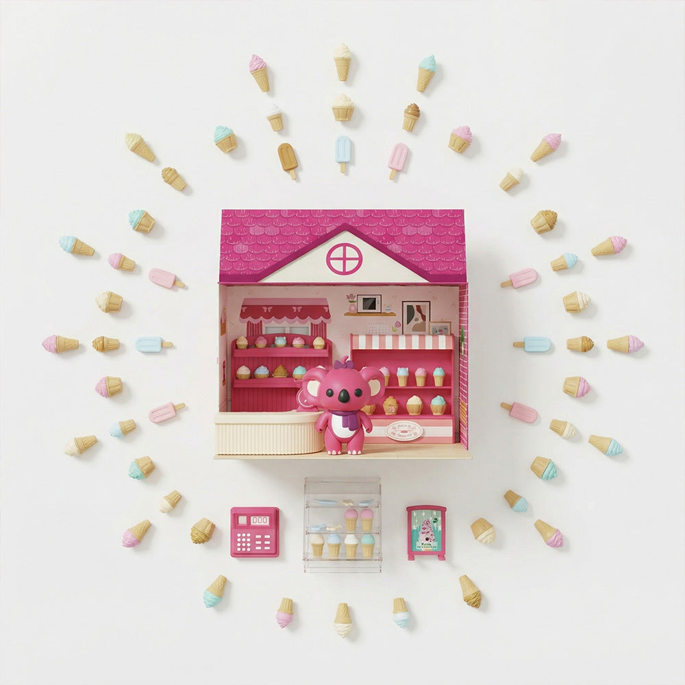Kids Ice Cream Shop Toy Playset | Qatar