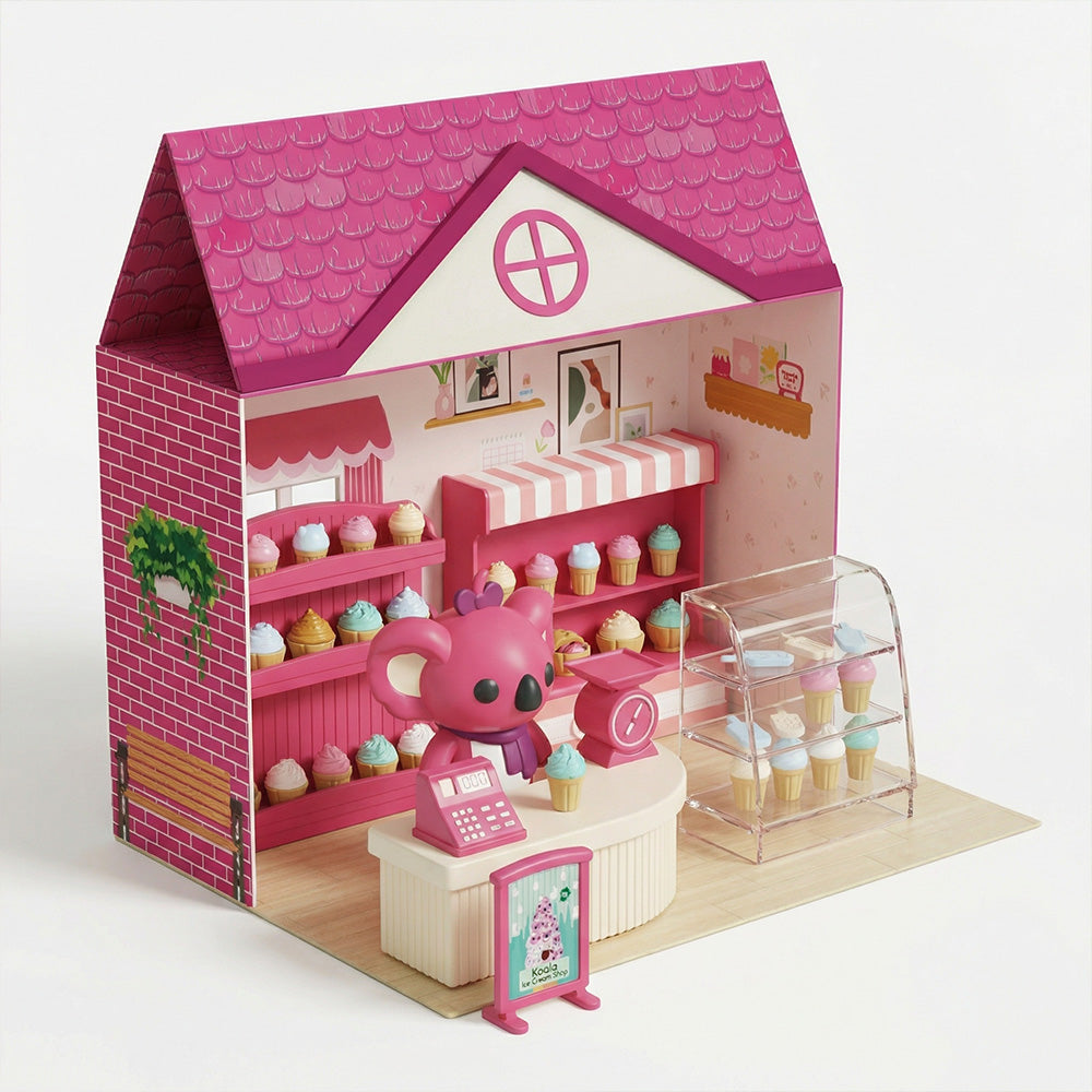 Kids Ice Cream Shop Toy Playset | Qatar