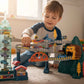 Lion Mountain Adventure Track Car Toy Set – Interactive Playset for Kids