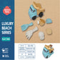Beach Sand Toys Set: Dump Truck + Shovel + Molds (Kids)