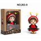 4-Inch Cartoon Doll – Ladybug Costume Collectible Toy