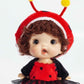 4-Inch Cartoon Doll – Ladybug Costume Collectible Toy