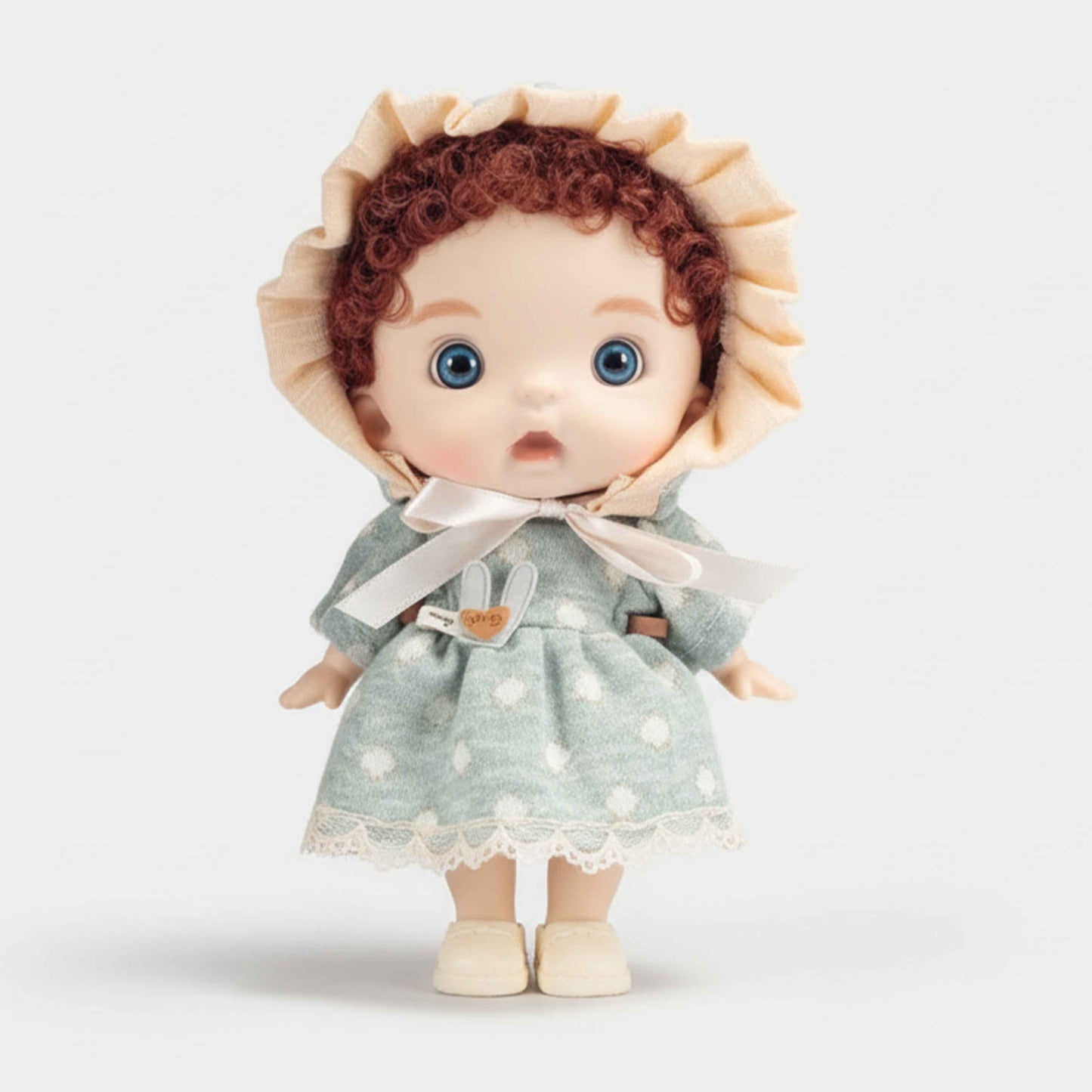 Lynmon Baby (blue dress, bonnet hat)