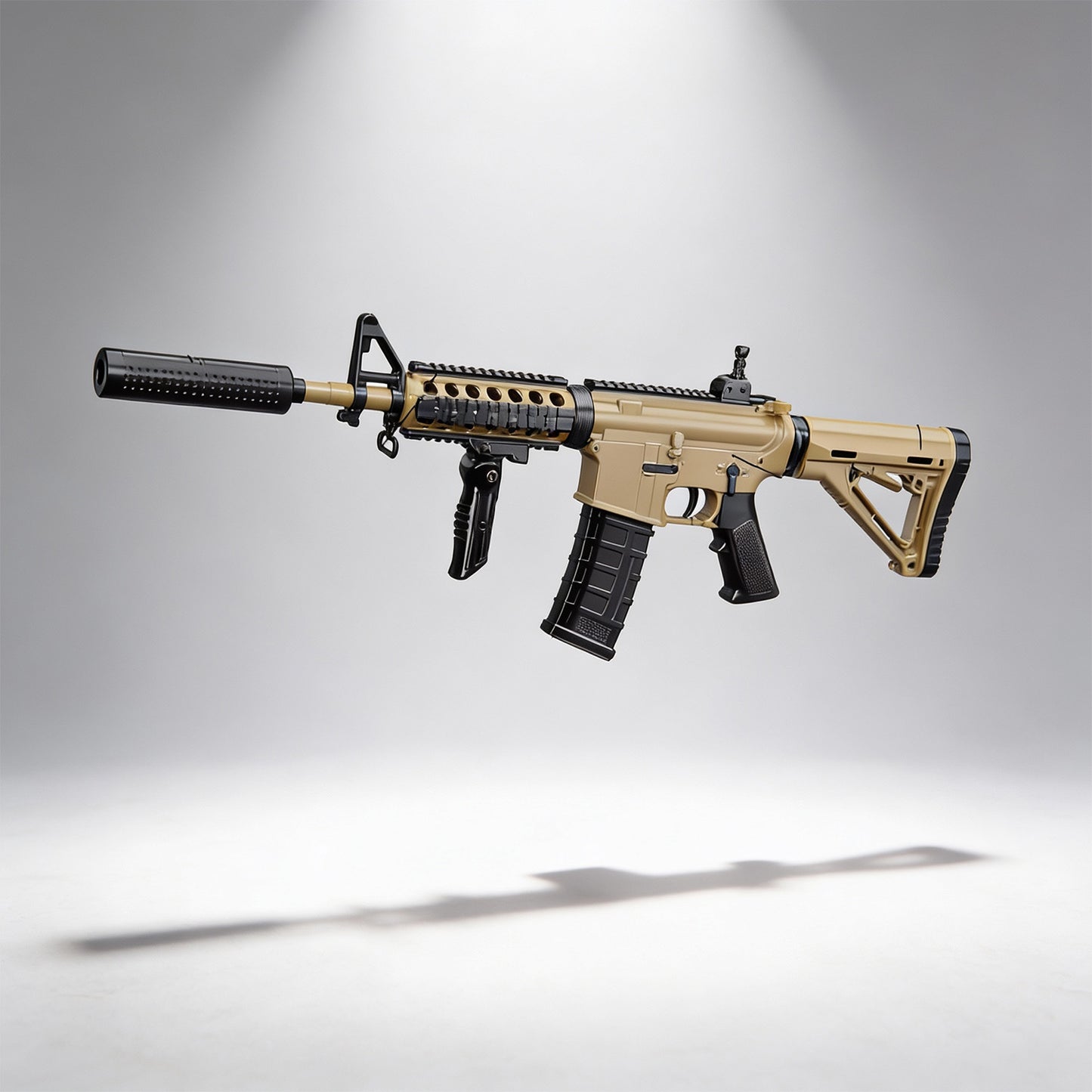 M4A1 Electric Water Gel Blaster Toy Gun 87cm – Rechargeable High-Speed Gel Ball Shooter (14+ Ages) - Qatar