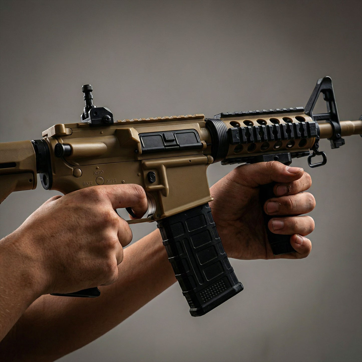 M4A1 electric water gel blaster toy gun 87cm rechargeable high-speed shooter
