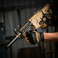 Electric M4A1 gel ball blaster toy with adjustable stock and tactical rail