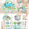 Convertible Doctor Clinic Airplane Toy with Medical Accessories