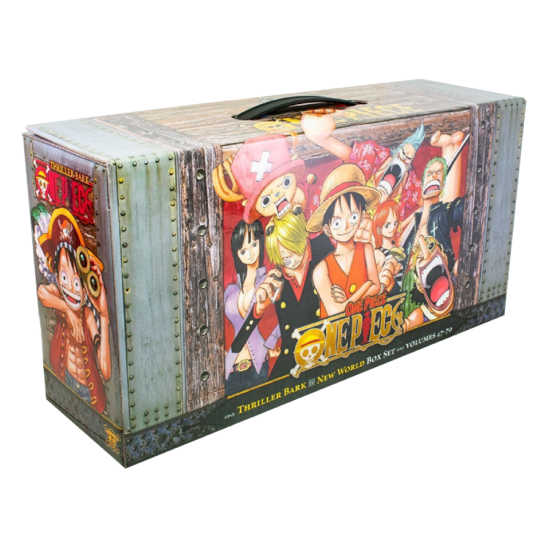 One Piece Box Set 3 – Thriller Bark to New World (Volumes 47–70)
