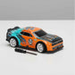 1:22 RC Drift Car 4WD 2.4GHz with LED Lights – USB Rechargeable (Blue/Red or Orange/Teal)