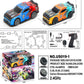 1:22 RC Drift Car 4WD 2.4GHz with LED Lights – USB Rechargeable (Blue/Red or Orange/Teal)
